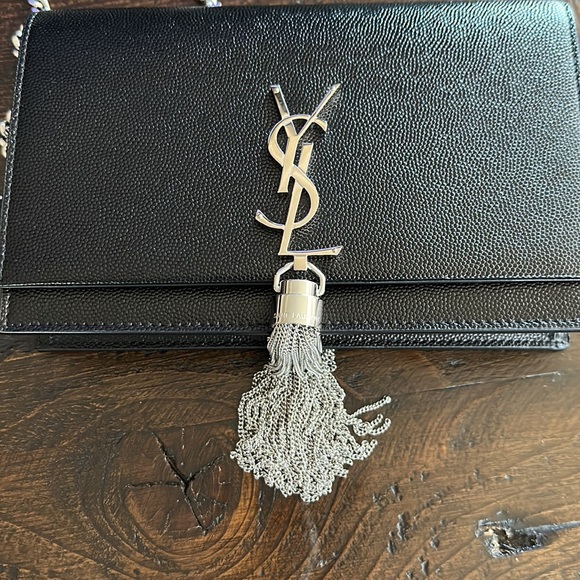 Saint Laurent wallet bag with chain - Picture 2 of 5